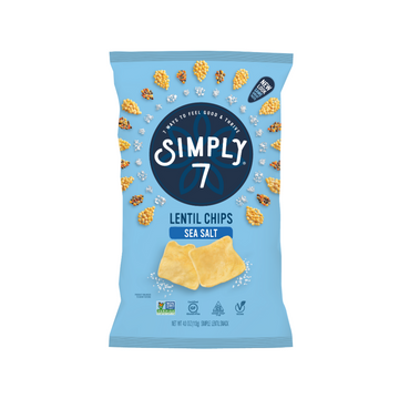 Simply 7 - Lentil Chips - Sea Salt, 113g