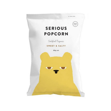 Serious Food Popcorn - Sweet and Salty, 80g