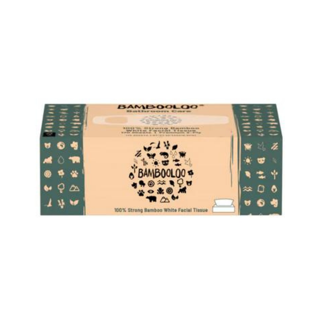 Bambooloo - Facial Tissue Box - Everyday Vegan Grocer