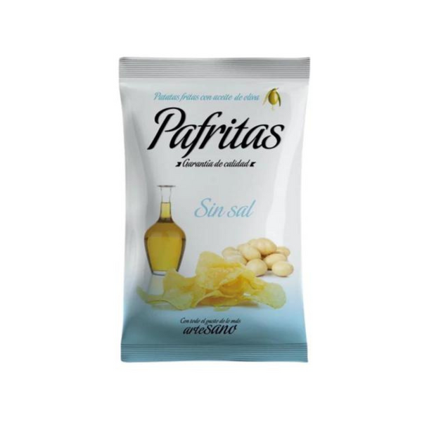 Pafritas - Unsalted Chips 140g - Everyday Vegan Grocer