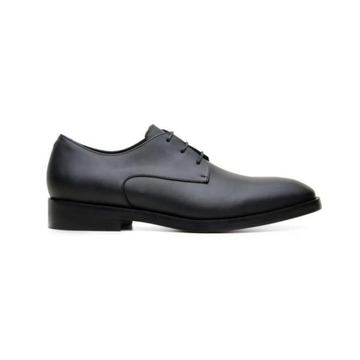 Edward Vegan Leather Shoe - Black