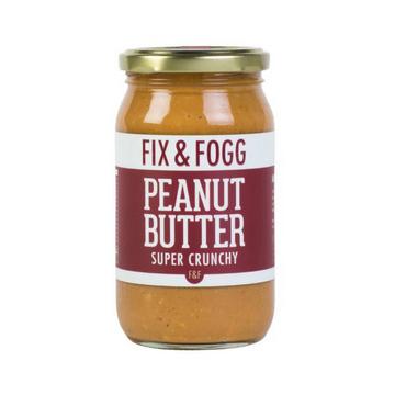 FIX AND FOGG - Super Crunchy Peanut Butter 375g