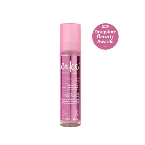 Cake Beauty - The Gloss Boss Dry Styling Oil - Everyday Vegan Grocer