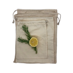 Reusable Cotton Produce Bags - Everyday Vegan Grocer