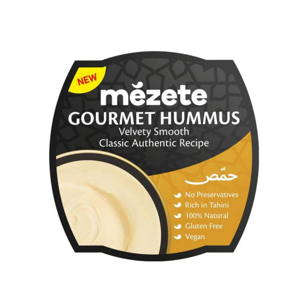 Mezete - Classic Hummus 215g - Everyday Vegan Grocer