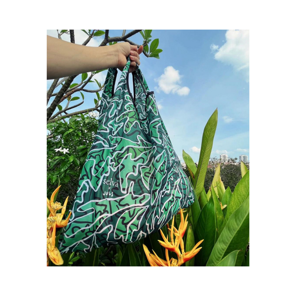 Selva x Juls Limited Edition Designer Tote Bag - Everyday Vegan Grocer