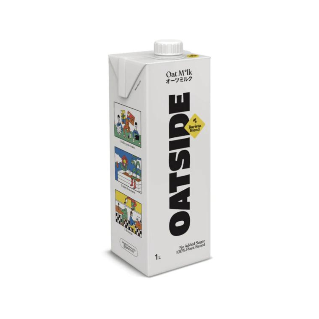 Oatside - Barista Blend Oat Milk 1L - Everyday Vegan Grocer