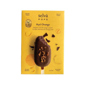 Selva Pops - Acai Orange (Box of 3)
