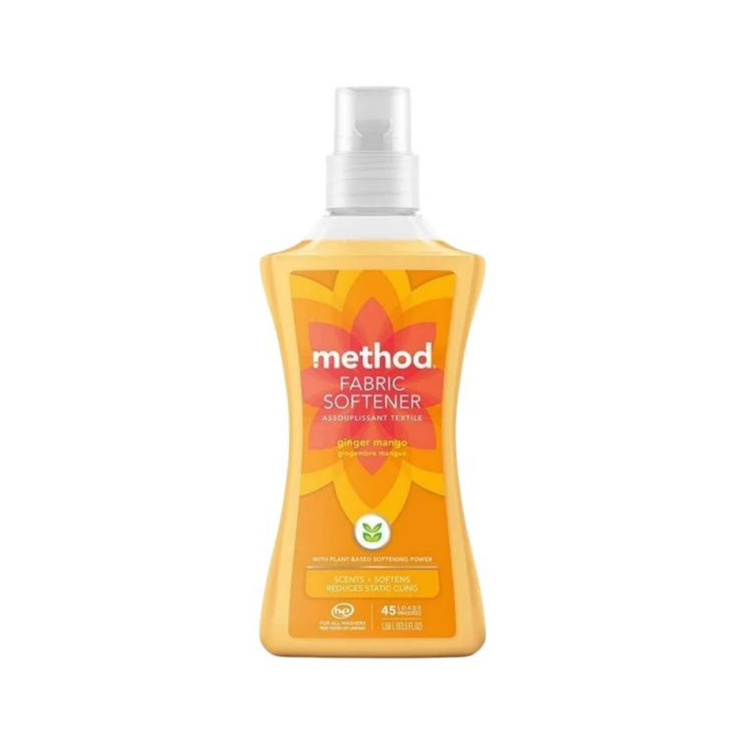 Method - Fabric Softener Ginger Mango 1.58L - Everyday Vegan Grocer