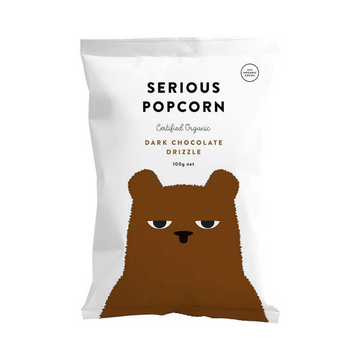Serious Food Popcorn - Dark Chocolate Drizzle, 100g