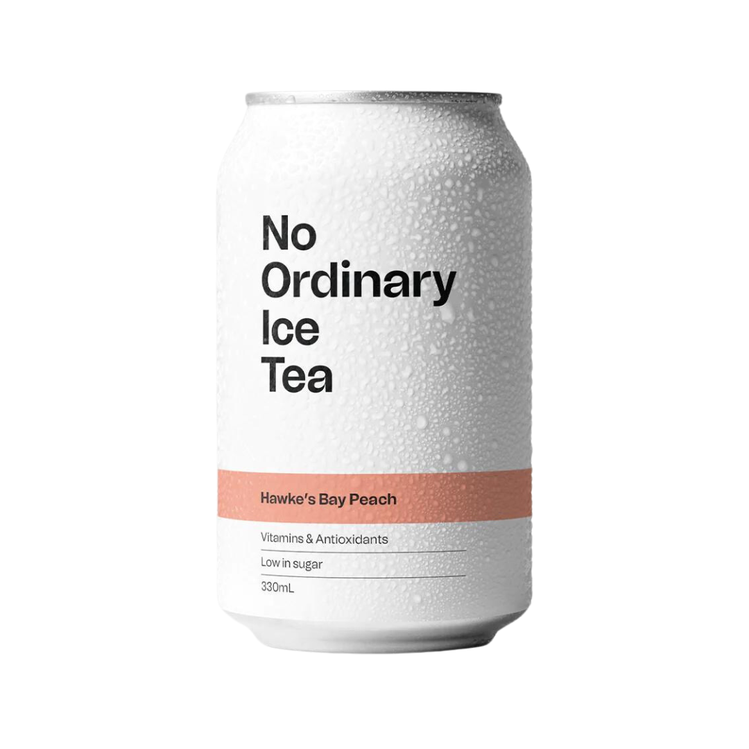 No Ordinary Ice Tea - Hawkes Bay Peach, 330ml