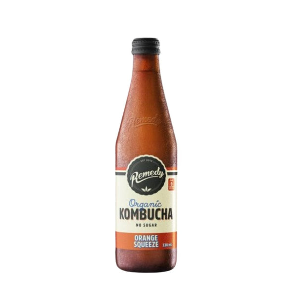 Remedy - Organic Kombucha Orange Squeeze 330ml