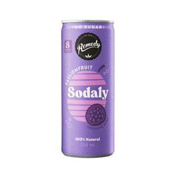 Remedy Sodaly Soft Drink Passionfruit, 250ml