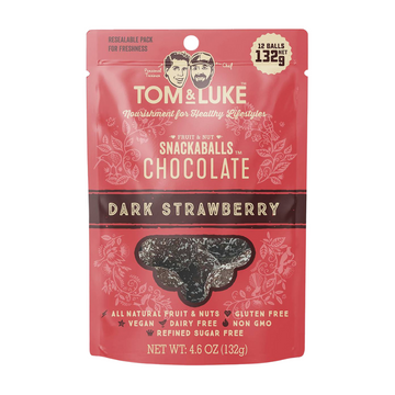 Tom and Luke Snackaball -  Strawberry Chocolate Original, 132g