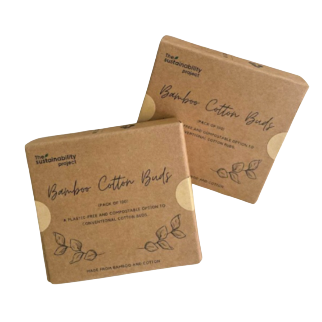 The Sustainability Project - Bamboo Cotton Buds - Everyday Vegan Grocer