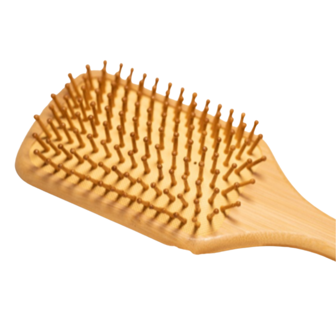 The Sustainability Project - Bamboo Hairbrush (Square) - Everyday Vegan Grocer