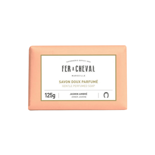 OASIS Beauty Kitchen - Scented Marseille Soaps by Savonnerie Fer a Cheval - AMBER JASMINE - Everyday Vegan Grocer