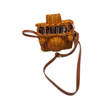 Stitches and Tweed - Rattan Camera Bag - Everyday Vegan Grocer