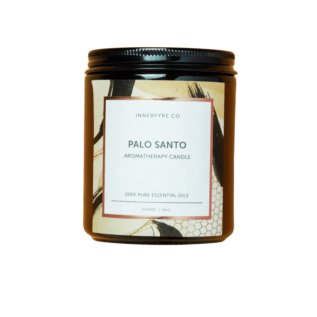 Innerfyre Co - Meditate/Palo Santo Candle, 200g - Everyday Vegan Grocer