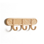 Stitches and Tweed - Rattan Wall Hook - Everyday Vegan Grocer