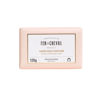 Savonnerie Fer a Cheval - Scented Marseille Soaps - ROSE PETALS
