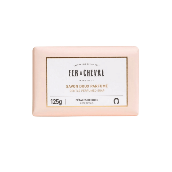 OASIS Beauty Kitchen - Scented Marseille Soaps by Savonnerie Fer a Cheval - ROSE PETALS - Everyday Vegan Grocer