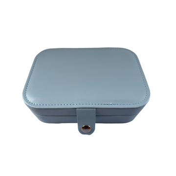 Stitches and Tweed - Trixie Travel Jewellery Box - Powder Blue